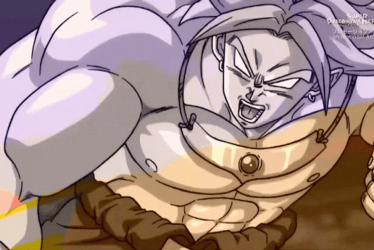 Broly Vs Goku Fast Punch GIF