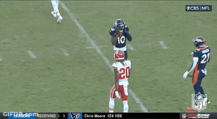 Broncos Game Gets Physical GIF