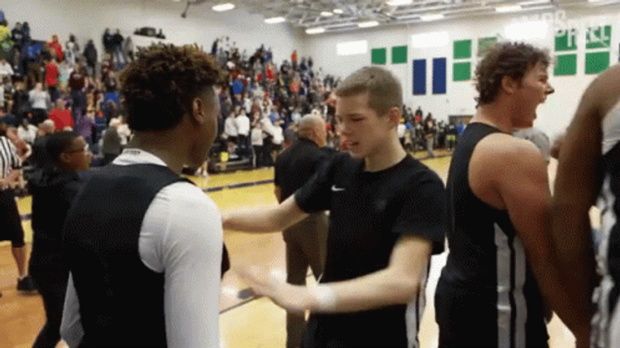 Bronny James Hype Man GIF