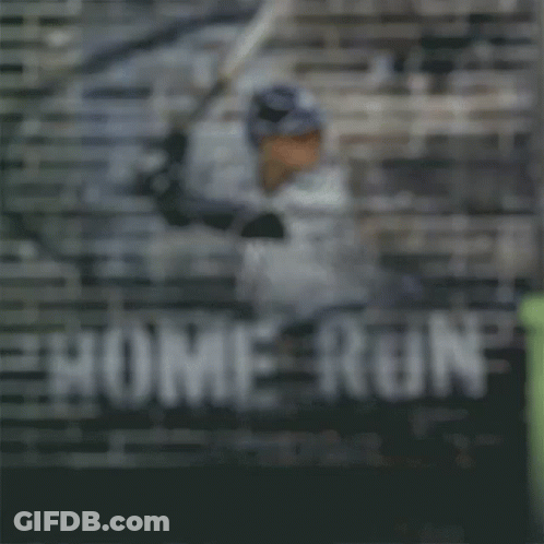 Bronx Bombers Sign In Front Of Brick Building GIF