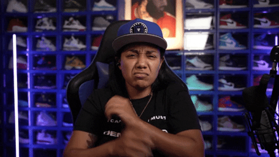 Brooding Man Crossed Arms Stank Face GIF