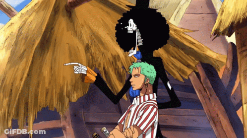 Brook One Piece GIF