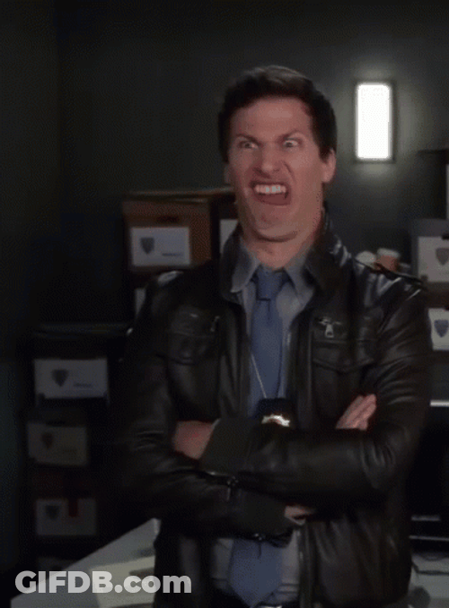 Brooklyn 99 Detective Jake Funny Face GIF