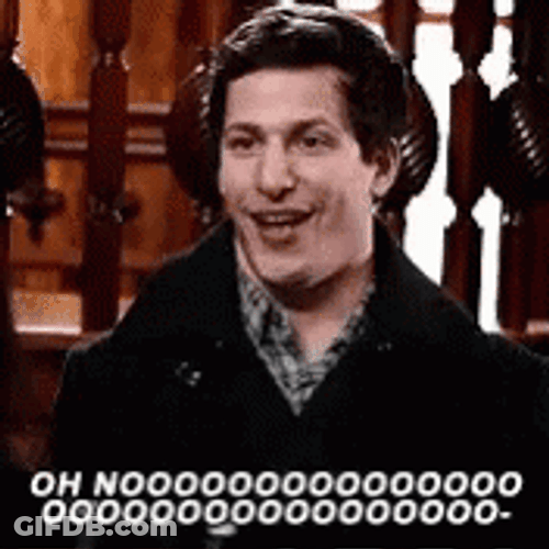 Brooklyn 99 Detective Jake Oh No GIF