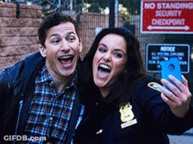 Brooklyn 99 Selfie GIF