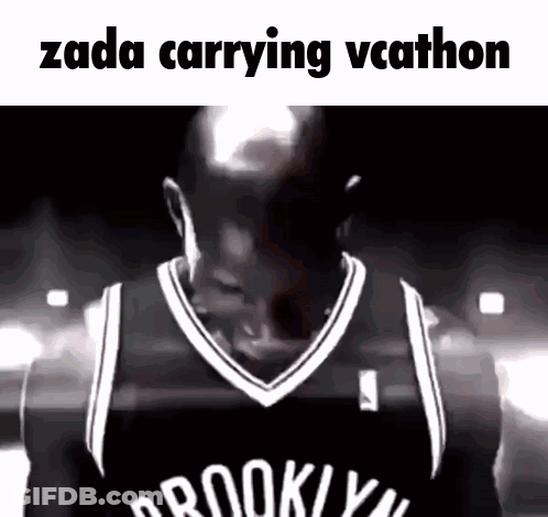 Brooklyn Nets Basketball Player Zada Carrying Vecathon GIF