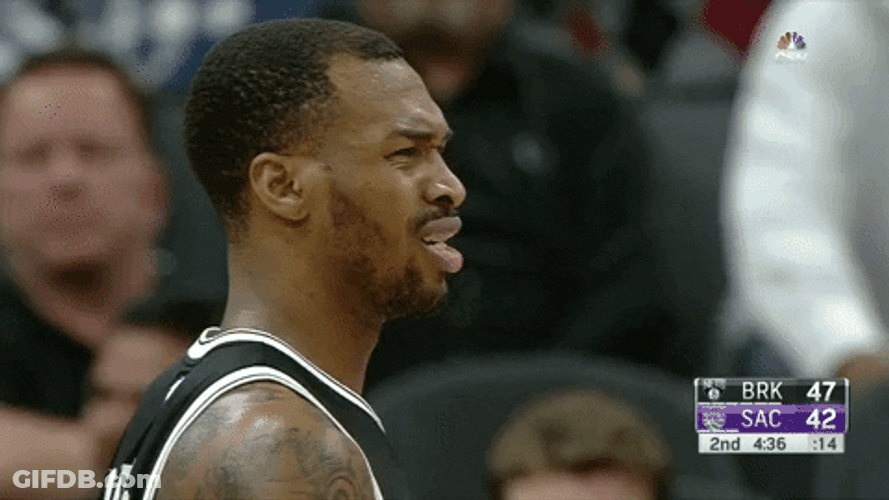 Brooklyn Nets Confused Sean Kilpatrick GIF