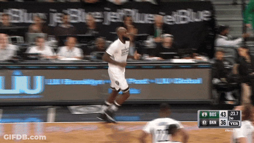 Brooklyn Nets Entering The Game GIF