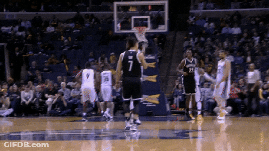 Brooklyn Nets Jeremy Lin Backing Out GIF