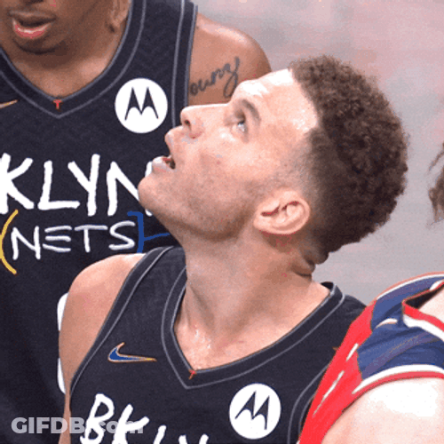 Brooklyn Nets NBA Player Surprised Reaction GIF