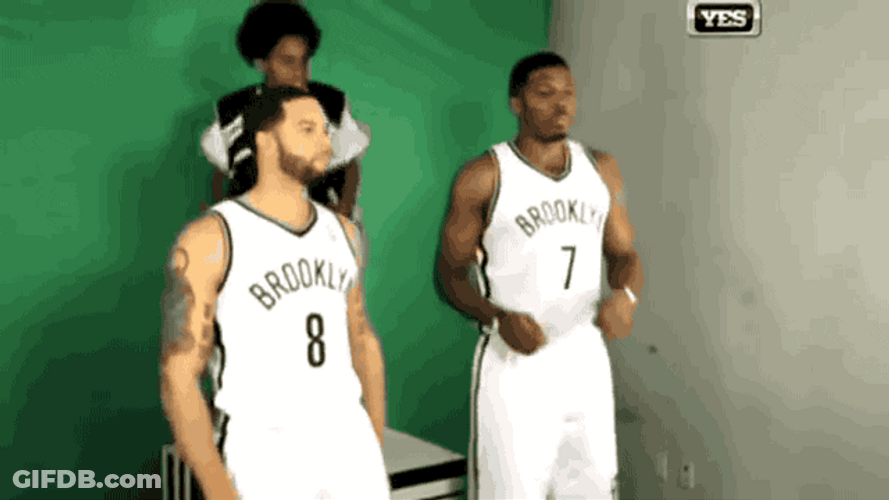 Brooklyn Nets Team Joe Johnson Dancing GIF