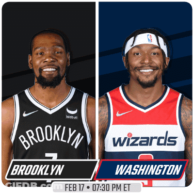 Brooklyn Nets Vs Washington Wizards GIF