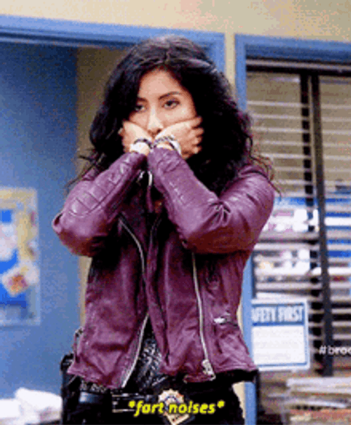 Brooklyn Nine Nine Annoying Rosa GIF