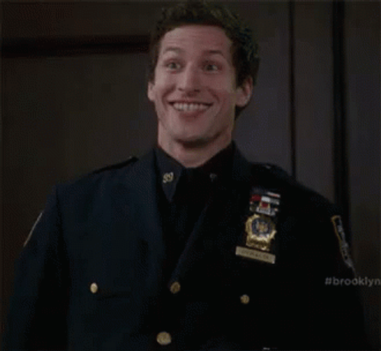 Brooklyn Nine Nine Happy Jake GIF