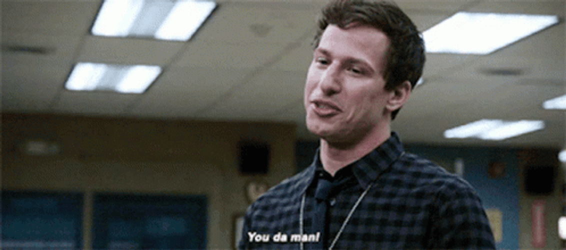 Brooklyn Nine-Nine Jake Peralta You Da Man GIF