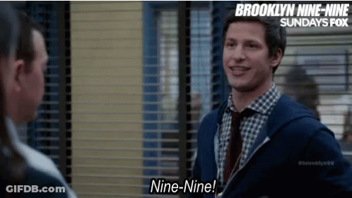 Brooklyn Nine-Nine Man Smiling Talking To Another Man GIF