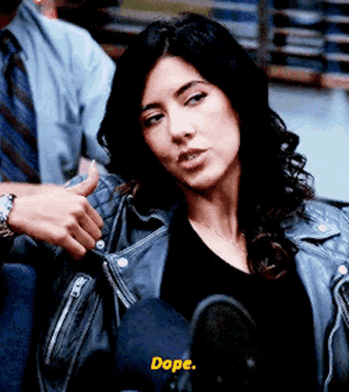 Brooklyn Nine Nine Rosa Diaz GIF