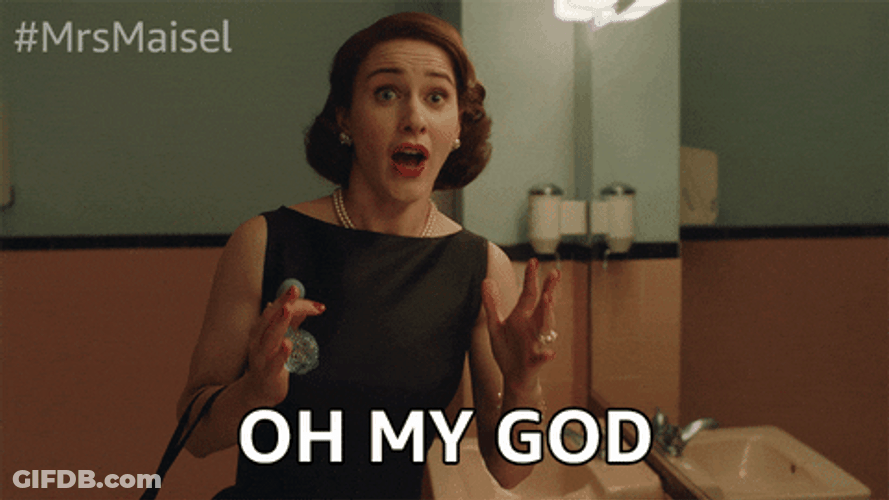Brosnahan As Miriam Maisel You Look Marvelous Reaction GIF