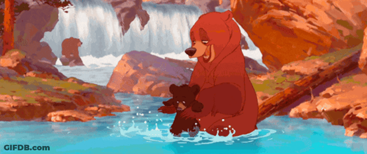 Brother Bear Hug Kenai Koda GIF