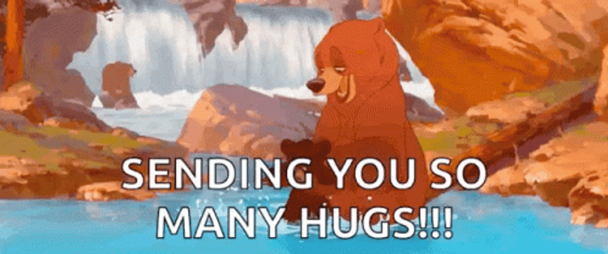 Brother Bear Kenai Hugging Koda GIF