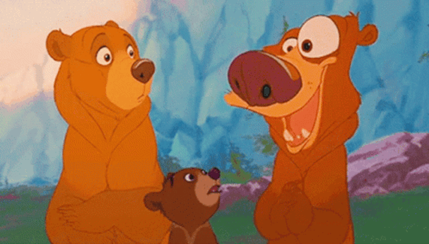 Brother Bear Laughing GIF