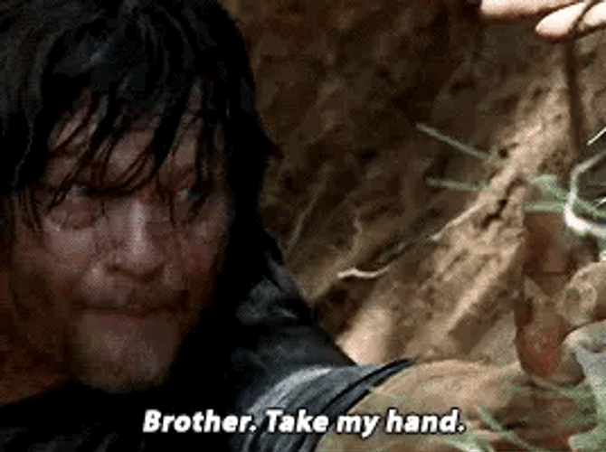Brother Take My Strong Hand Assist GIF