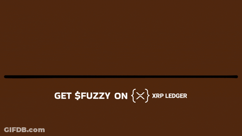 Brown Background Get Fuzzy On XRP Ledger GIF