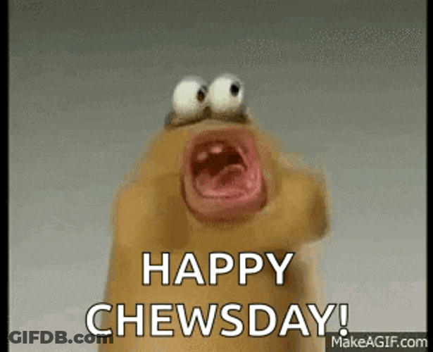 Brown Chewing GIF