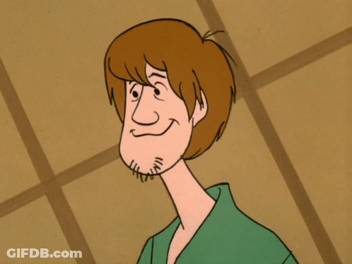 Brown Hair Beard Surprised Cartoon GIF