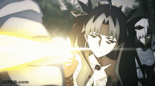 Brown Haired Anime Girl Drinking Cup GIF