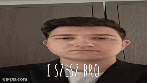 Brown Jacket Man Saying Hey Ton You Heard Of This Guy Mor-Man GIF