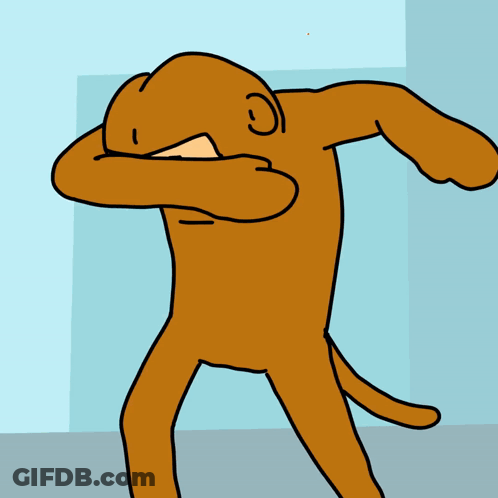 Brown Monkey Covering Face With Hands GIF