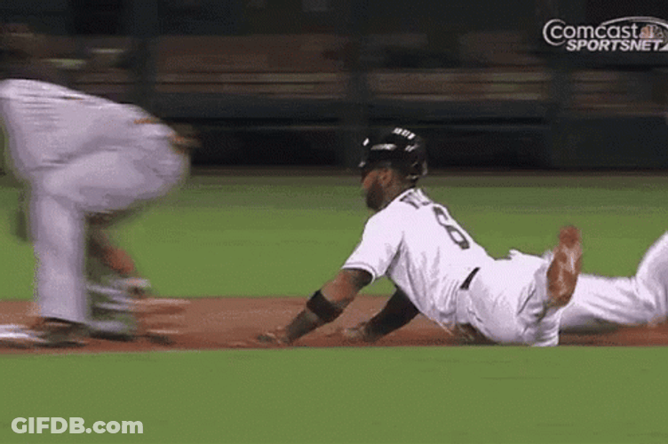 Brown Noser Butt Slide GIF