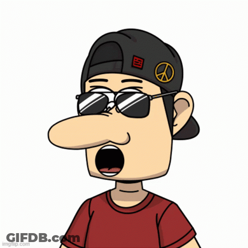 Brown Noser GIF