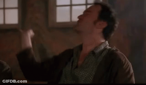 Brown Shirt Man Dark Room Window GIF