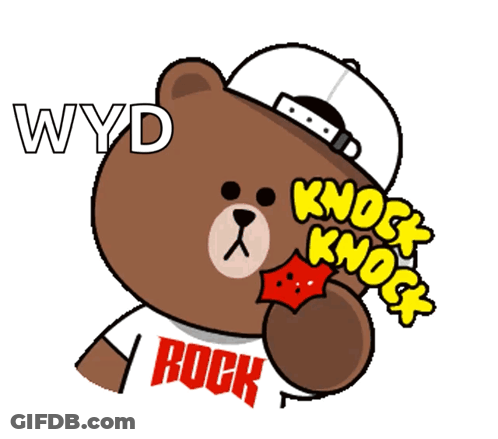 Brown Teddy Bear In Baseball Cap And Rock Shirt GIF