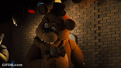 Brown Teddy Bear In Top Hat And Bow Tie GIF