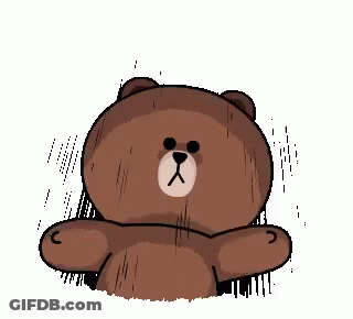 Brown Teddy Bear Standing With Arms Outstretched GIF