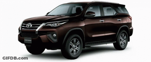 Brown Toyota Fortuner GIF