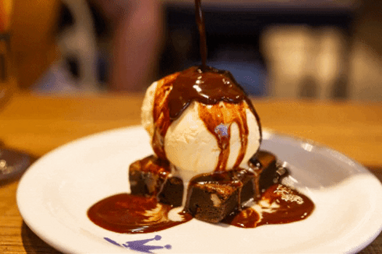 Brownie Ice Cream GIF