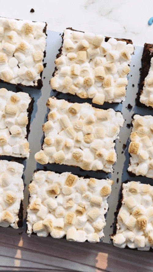 Brownies Marshmallows GIF