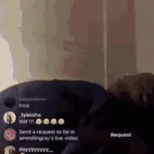 Browsing Instagram Comments GIF