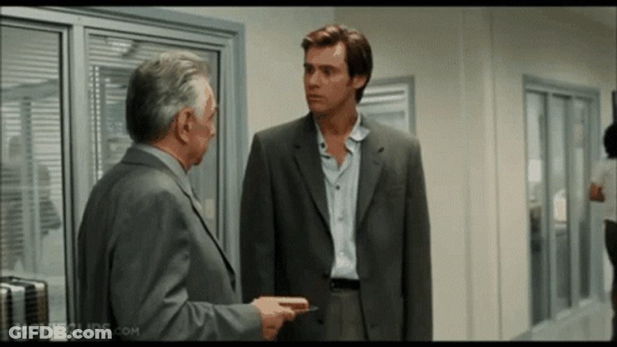 Bruce Almighty Tossing Bricks GIF