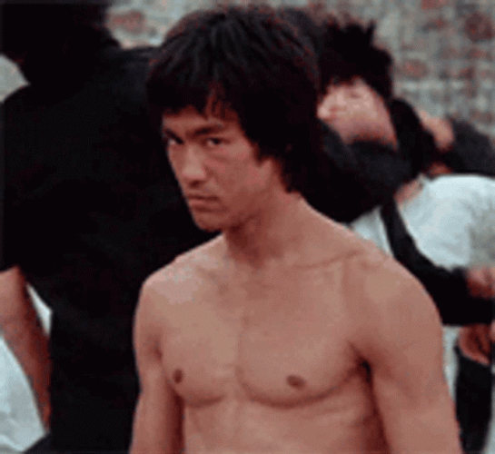 Bruce Lee Death Stare GIF