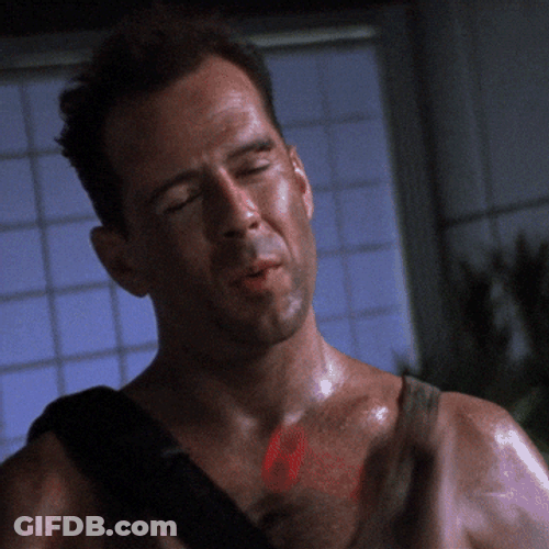 Bruce Willis Blowing GIF