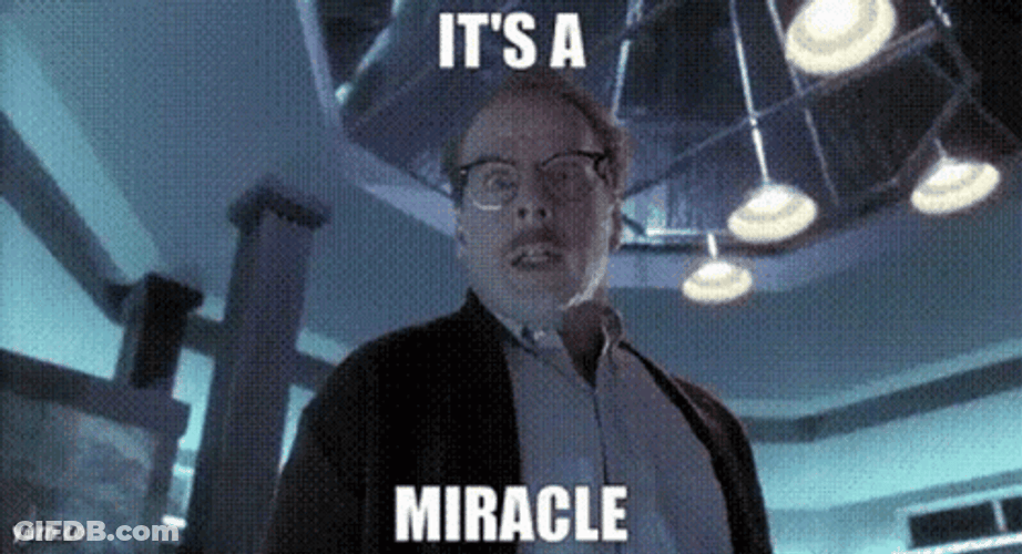 Bruce Willis It's A Miracle GIF