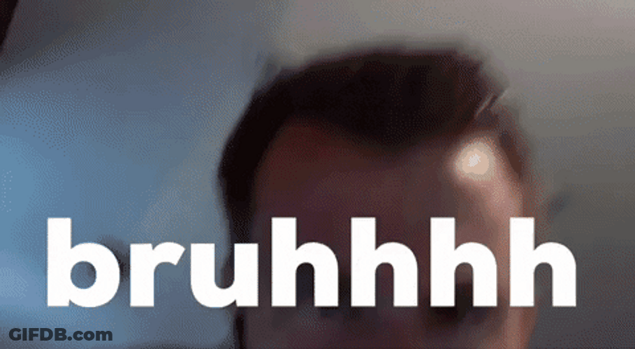 Bruh Annoyed Reaction GIF