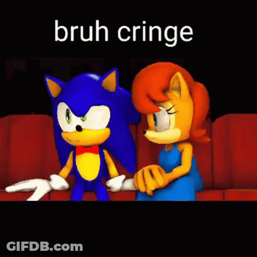 Bruh Meme Cringe Sonic Sally GIF
