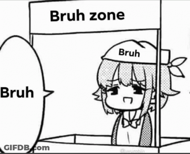 Bruh Meme Manga Anime Zone GIF