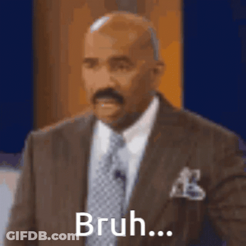 Bruh Meme Steve Harvey Slow Motion GIF